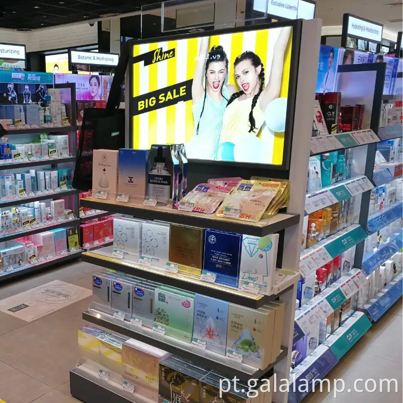 LED LED POSTER PULHOREMENT LIGHT CAIXA SNAP LAMP